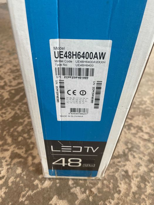 Televizor LED Samsung Smart UE48H6400AW 121cm Full HD- 4 buc. sigilate