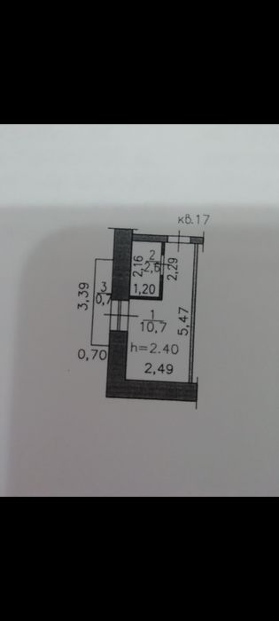 Продам комнату кшт