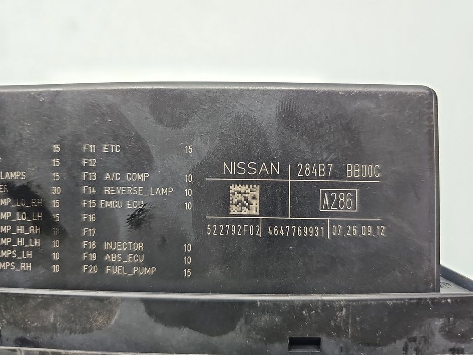 Panou sigurante Nissan Qashqai [Fabr 2007-2014] 522792F02
