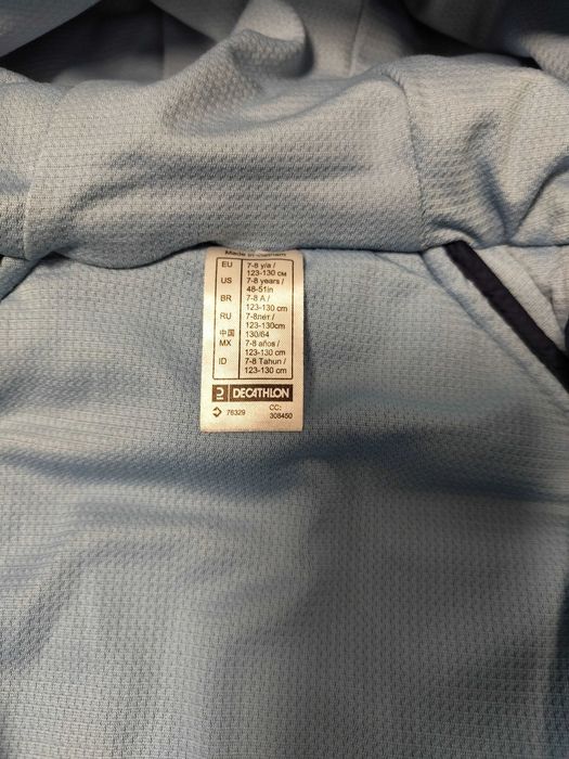 Детско преходно яке Decathlon размер 123-130 см, 7-8 г