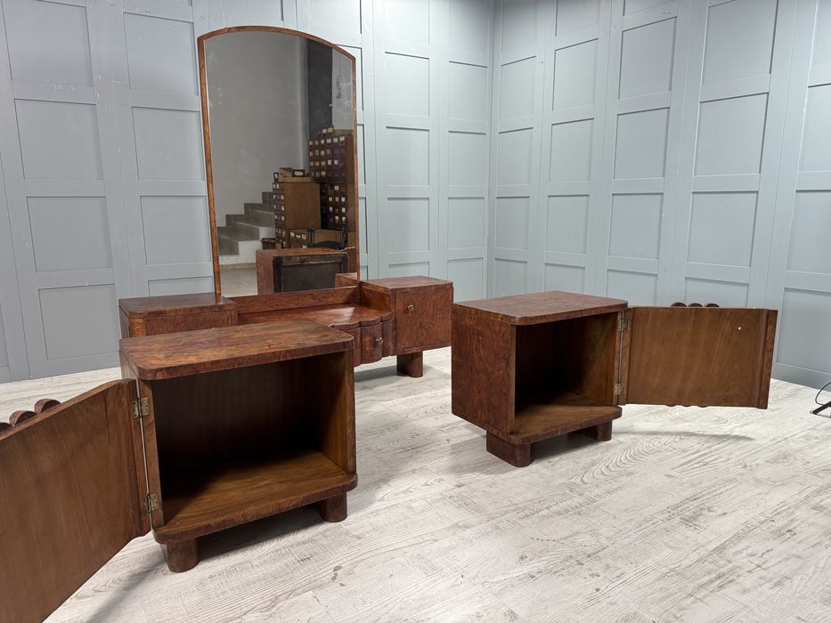 Тоалетка с нощни шкафчета Art Deco Р530