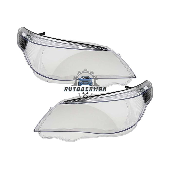 Капаци фарове BMW 5 Series E60 Standart (08-10) стъкло фар крушки БМВ 5 Серия Е60 Стандарт xenon