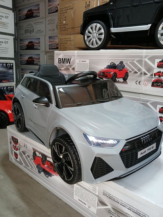 Супер промоция!Нов Акумулаторен джип AUDI RS6 с меки гуми 12волта