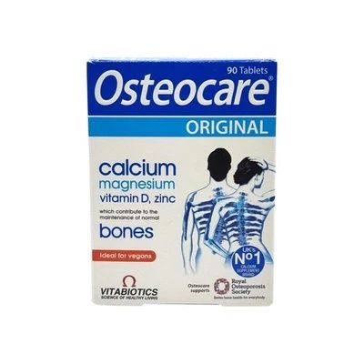 Vitabiotics, Osteocare Calcium Magnesium D + Zinc, 90 Tablets | Остеок