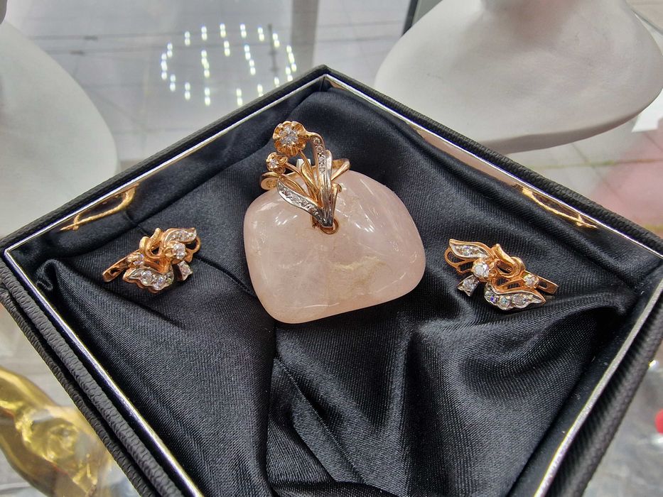 ЮВЕЛИРНИ ИЗДЕЛИЯ - Дамски Пръстен и Обеци - Заложна къща ГАЛЕРИЯ 65