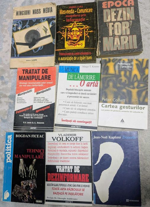 Cărți de comunicare, jurnalism, publicitate, relații publice