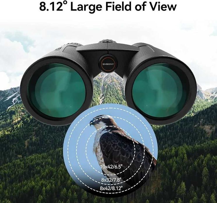 Binoclu 8x42 ED Glass