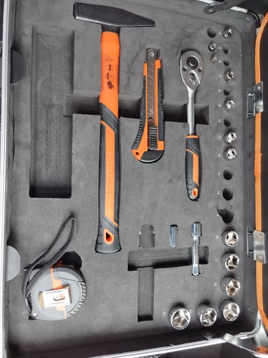 Комплект инструменти Werckmann, 104 части, алуминий, 46 см