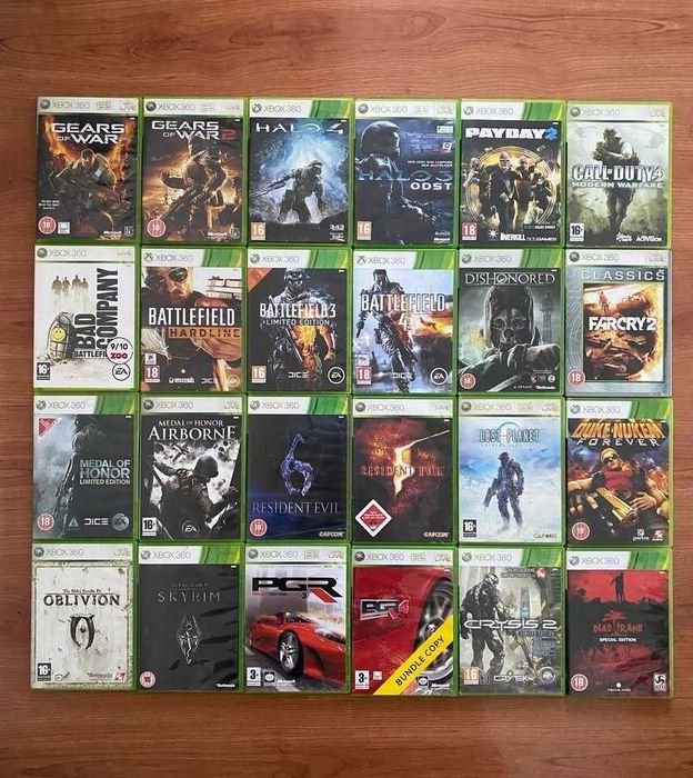 Xbox 360 игри – Halo 4, Gears of War, Battlefield, Skyrim, Resident Evil и още | 7€ / брой