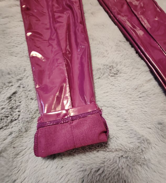 Colanți noi Pull& Bear latex  îmblăniți