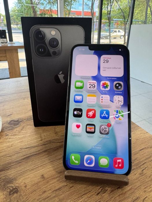 iPhone 13 Pro•256GB/73%Graphite Айфон 13 Про•256Гб/73%Графит
