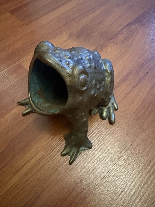 Жаба бронзовая пепельницаСССР