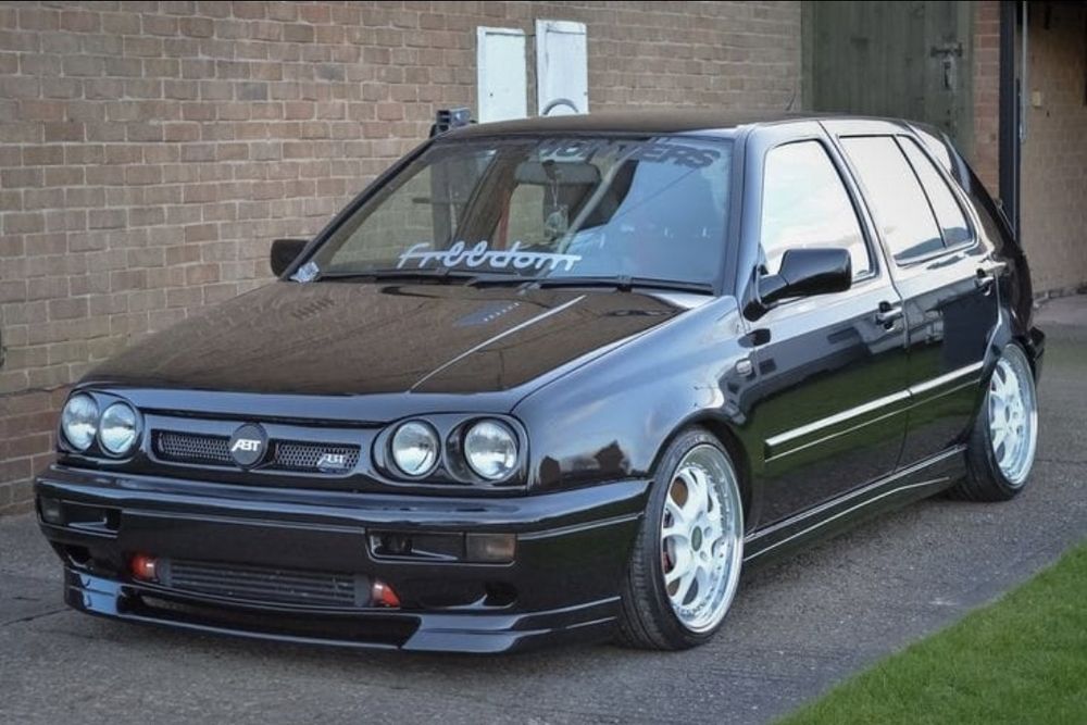 Golf 3 передняя накладка ABT