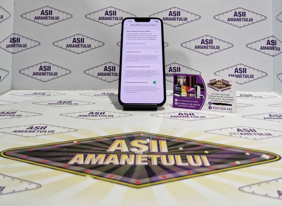 Asii Amanetului - iPhone 13 128GB, 74% baterie