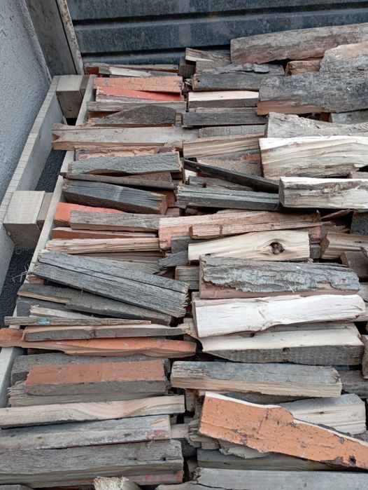 Дрова в мешках сухие готовые