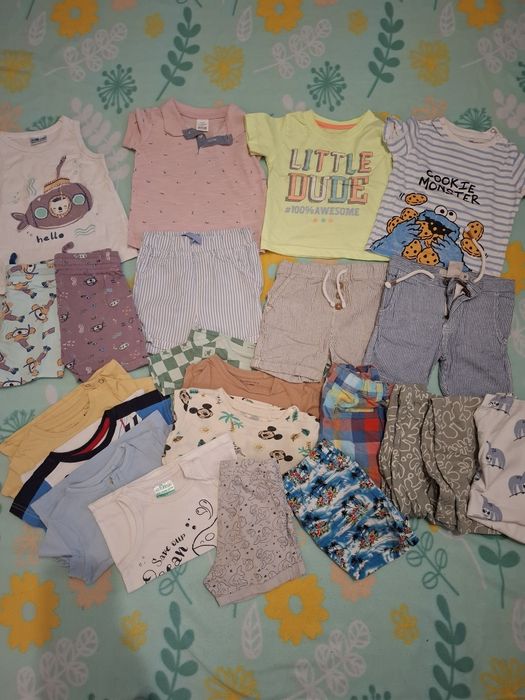 Лот летни дрешки за момче 86