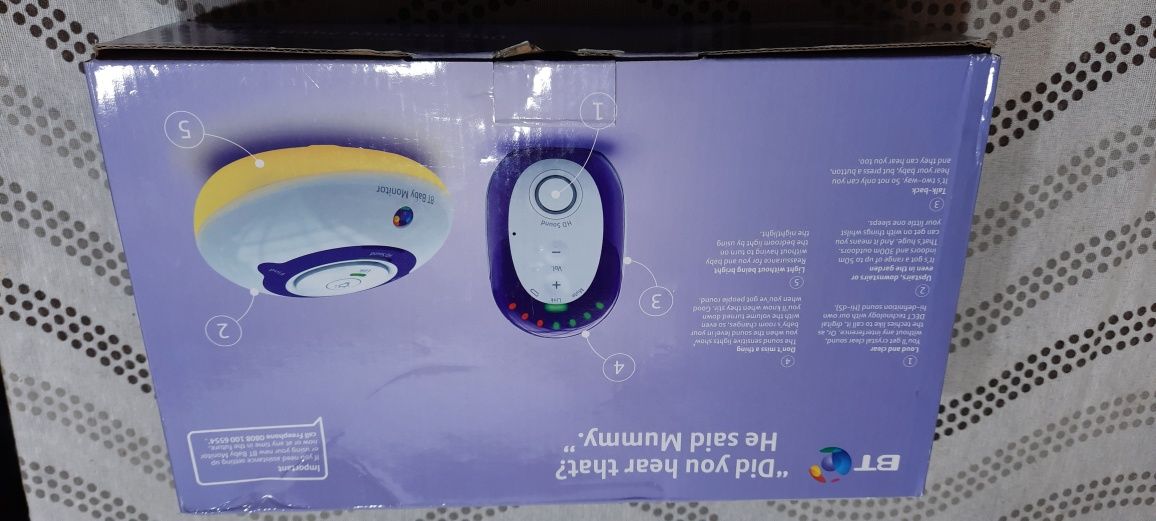 Bt digital baby monitor hot sale 200