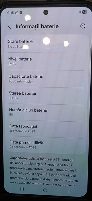 Telefob Samsung s25 ca nou