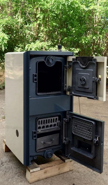 Чугунен котел на твърдо гориво Де Дитрих/ De Dietrich 30 kW