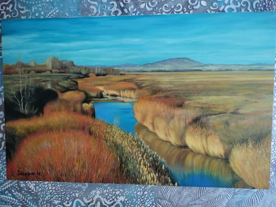 Продам картину "Тургайская степь"