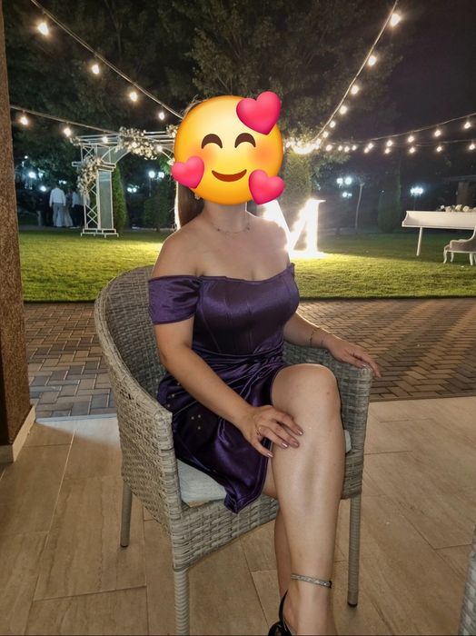 Rochie mov de ocazie