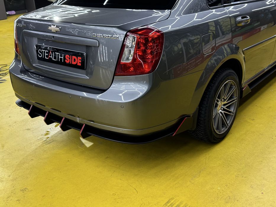 Gentra Lacetti Spoiler tuning Сплиттер Обвесы