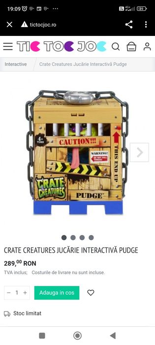 Jucărie interactiva Pudge