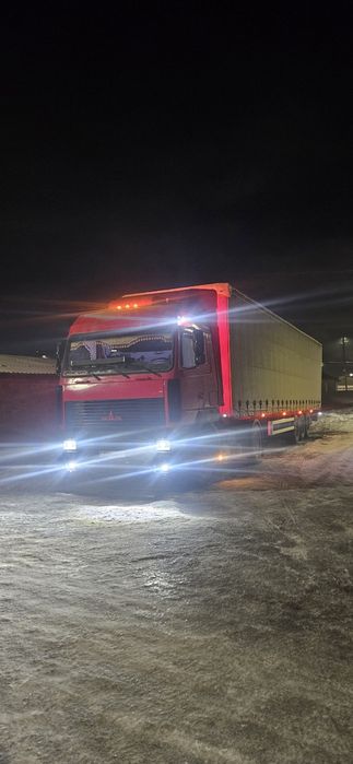 Продам Маз ман с двумя прицепами