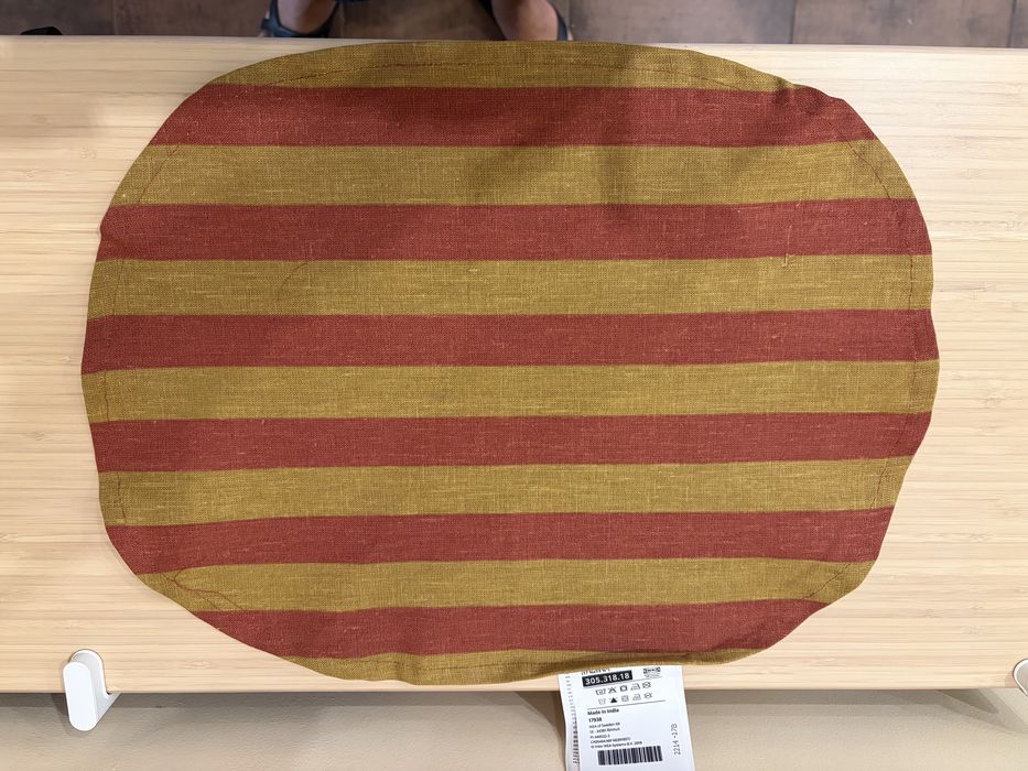 6 бр. постелки за маса IKEA нови, комплект