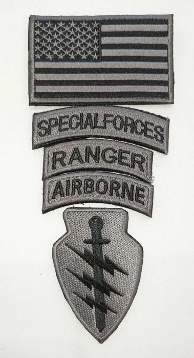 Нашивки Пачове с Велкро Топло Лепене, Бродирани, Гумирани Пакет 5-10бр