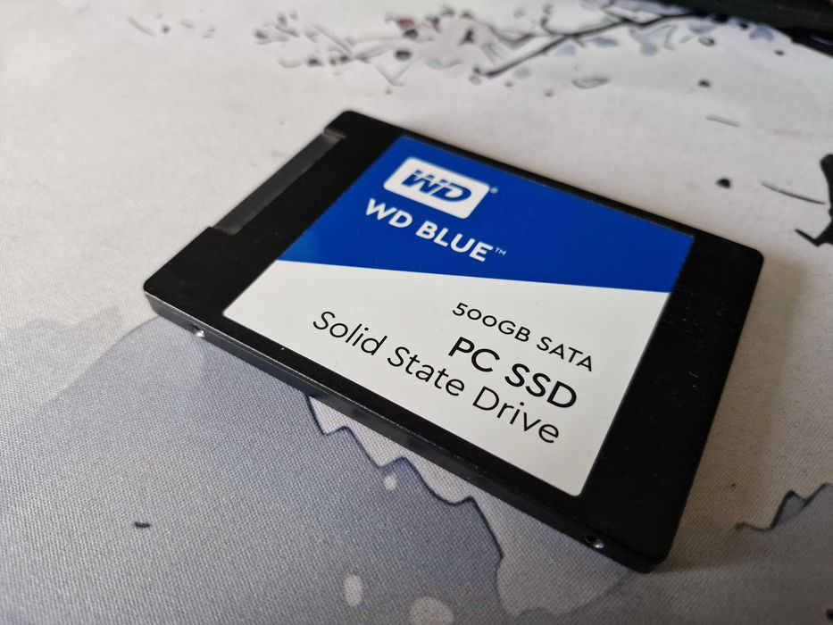 SSD на 500 гб. Wd blue