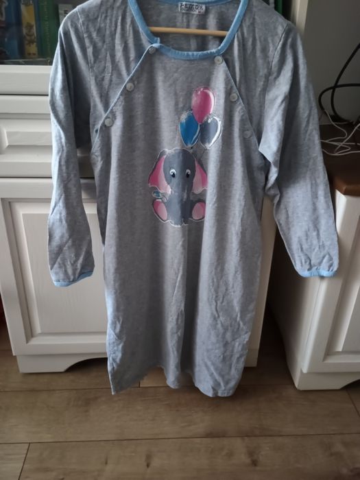 Нощница за кърмачки чисто нова и подарък нов сутиен за кърмене