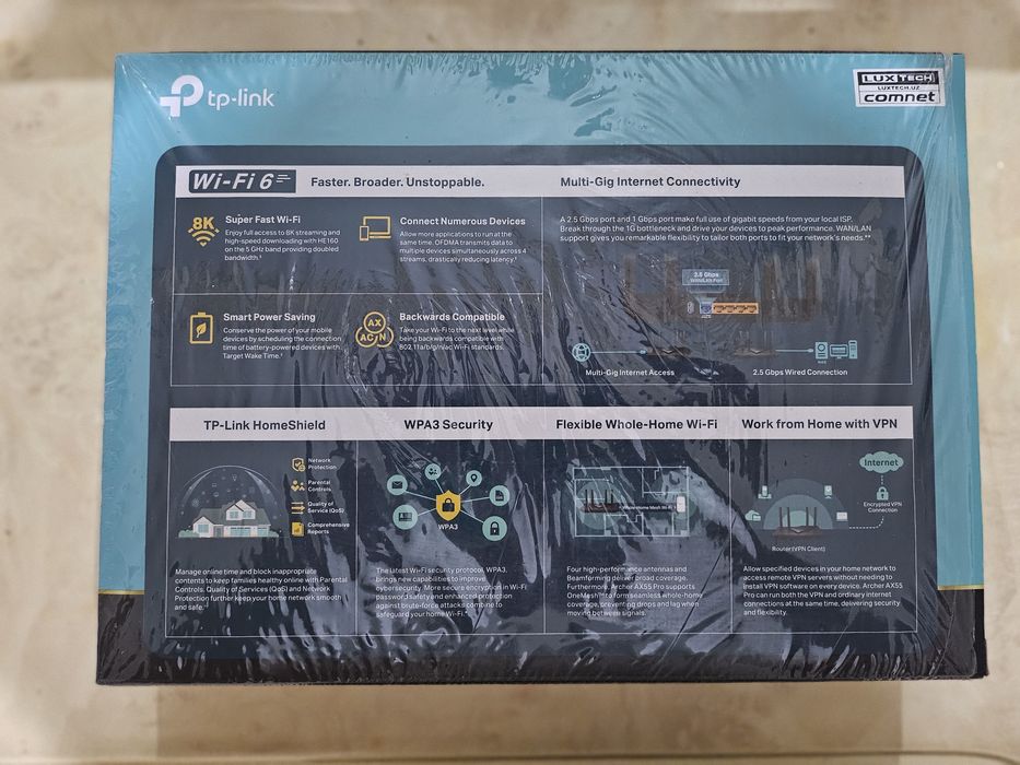 Tplink Archer AX 55 pro