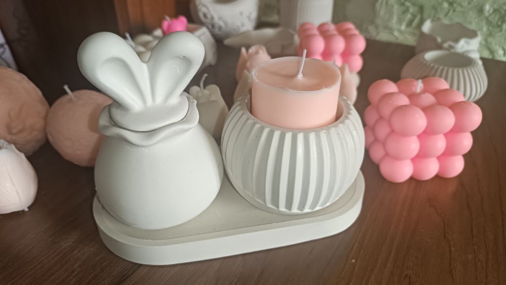 Декоративные ароматические свечи