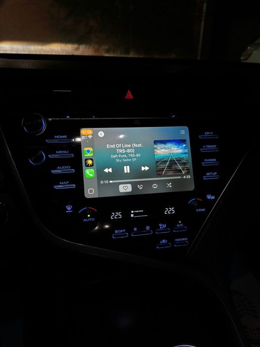Установка Carplay camry 70
