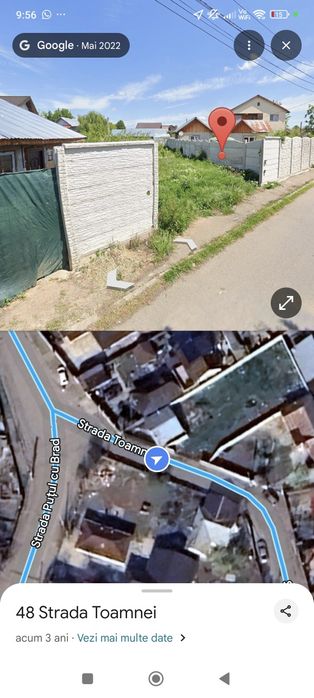 Teren Mogoșoaia 460m2 asfalt, utilități, variante auto