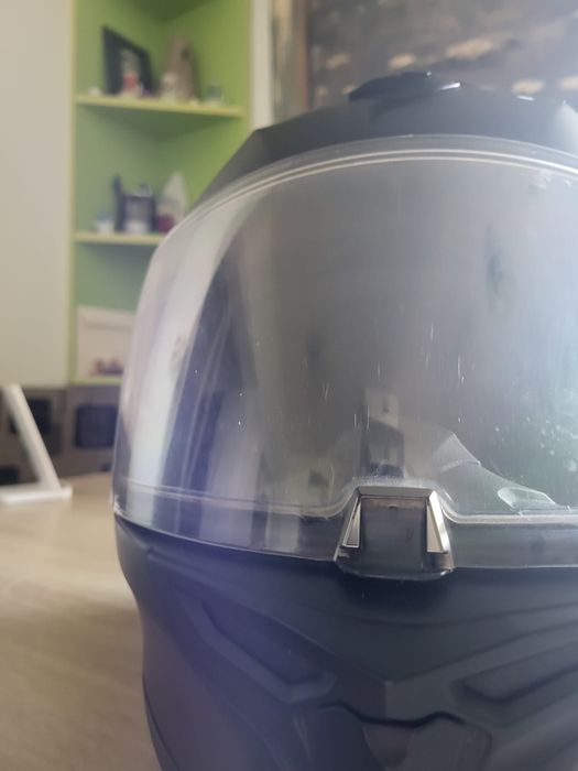 Vand casca moto Scorpion Exo 520 Evo Air Solid black matte