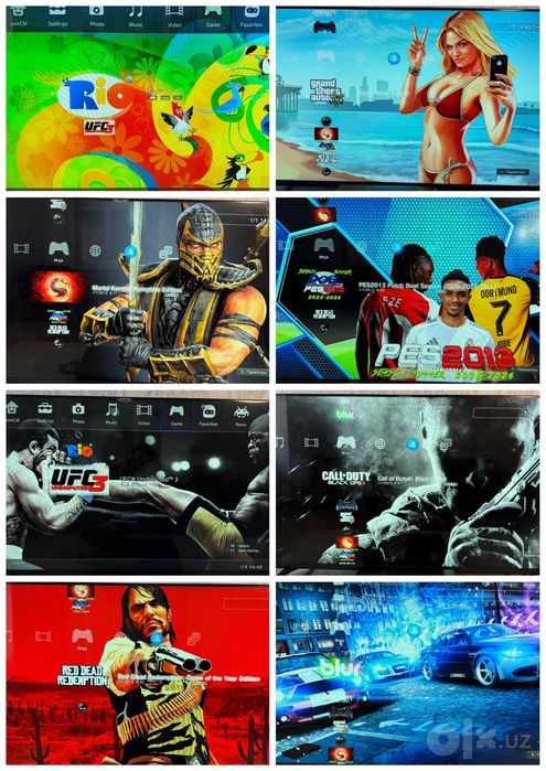 Ps3 Slim oyinlari bilan