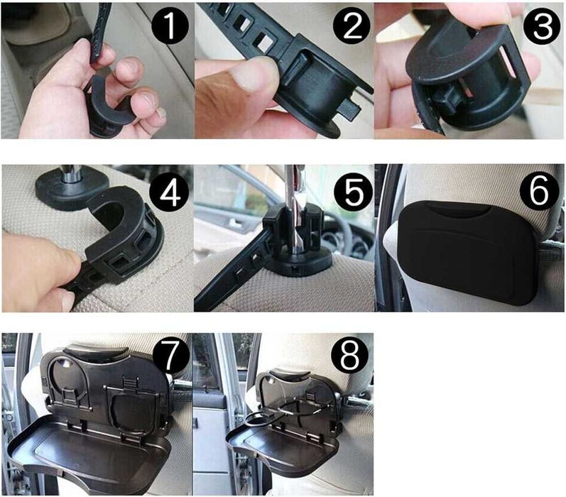 Портативна сгъваема Масичка за автомобил.