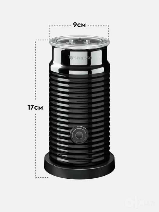 Кофемашина Nespresso "Inissia" с капучинатором "Aeroccino 3"