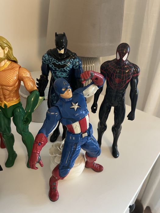 Фигурки Avengers Батман Спайдермен Аквамен капитан Америка Супермен