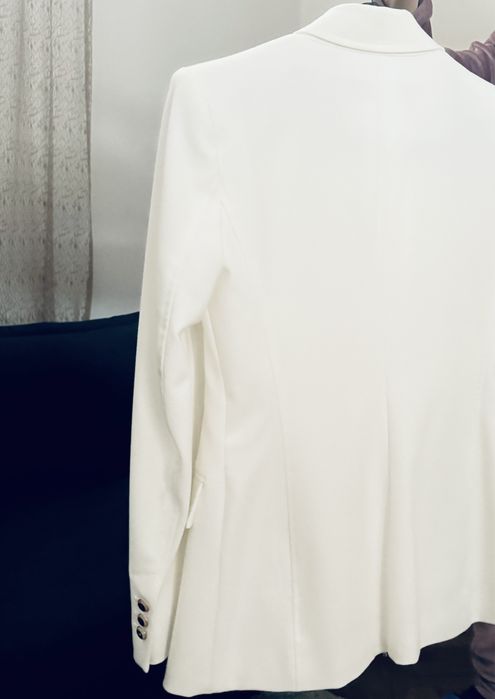 Sacou alb Zara  elegant