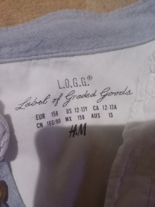 Cămașă albă cu in