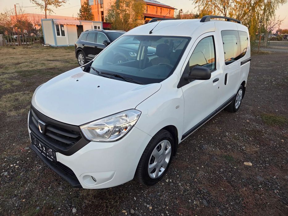 Dacia Dokker 1.5 DCI, 2016, 5 locuri, aer condiționat