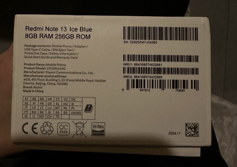 Xiaomi Redmi Note 13