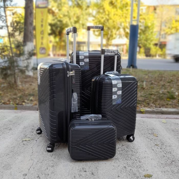 Чемоданы Poliyproplen qora , dark color  No:1226