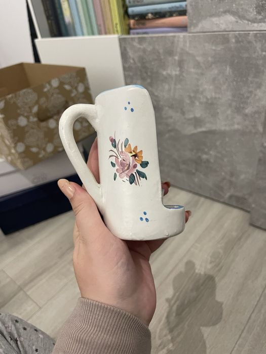 Suport lumanare Pictat de mana