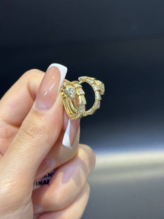 Золото 585  Серьги Масса: 4,45