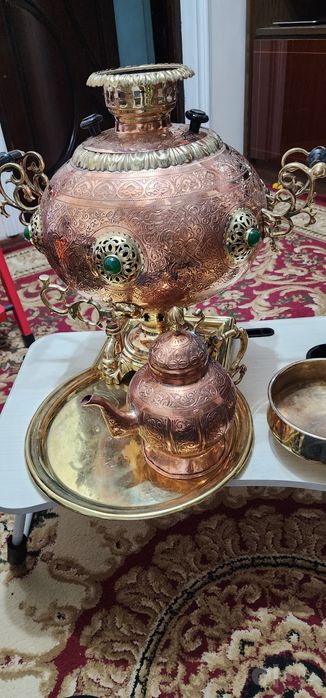 МИС САМОВАР Медный самоварНовый