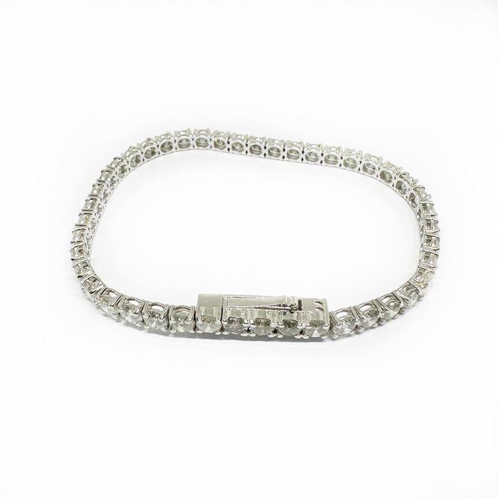 Bratara tennis din aur 14k cu diamante naturale 9.60CT